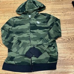A&F zipper hoodie size 15/16